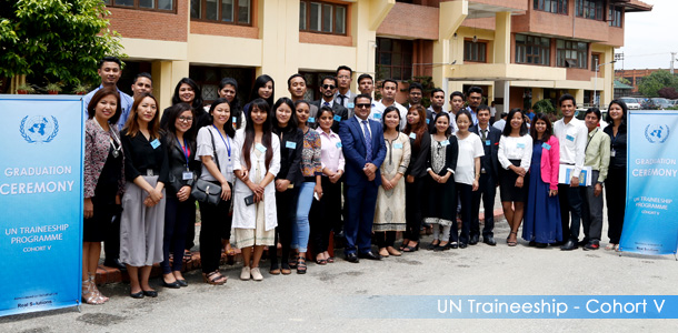 25 Trainees Graduated from UN Traineeship Programme - Cohort V