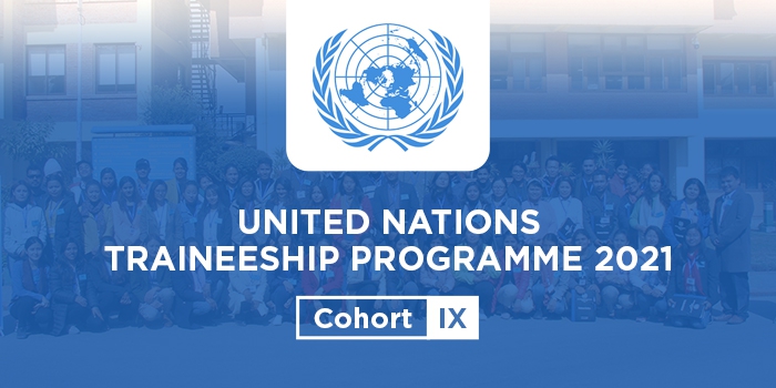 UN Traineeship Programme 2021 -Cohort IX