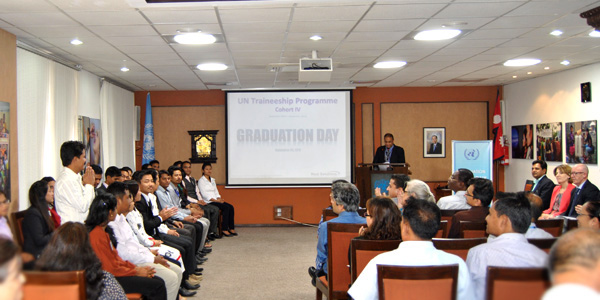 30 Graduates Begin a New Horizon from UN Traineeship Programme – Cohort IV