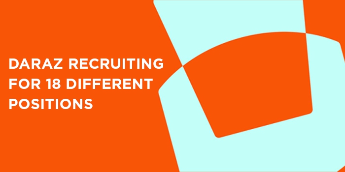 Daraz Recruiting for 18 different positions