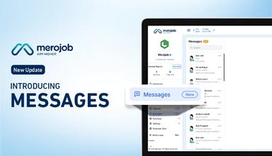 New Update: Introducing Messages on Merojob