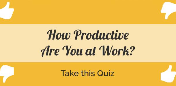 How Productive Are You at Work?