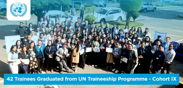 42 Trainees Graduated from UN Traineeship Programme - Cohort IX
