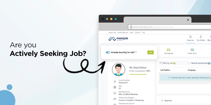 Are you Actively Seeking Job?