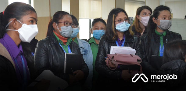 merojob in mission to assist Professional and social integration of Young Womens