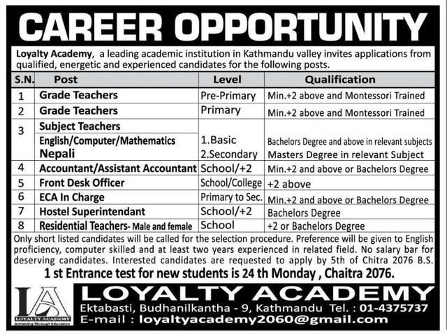 job