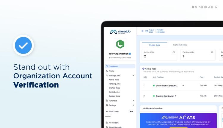 New Feature: Employer Account Verification