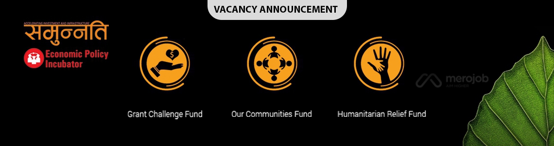 Senior Advisor, Economic Policy Incubator - Nepal