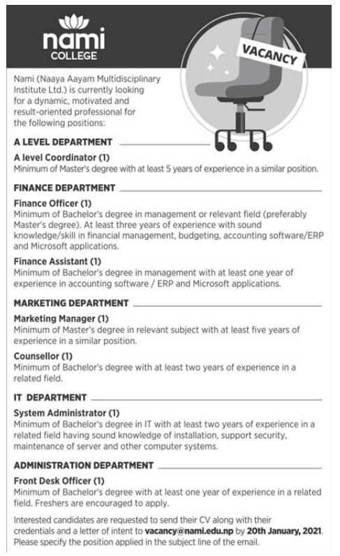 job