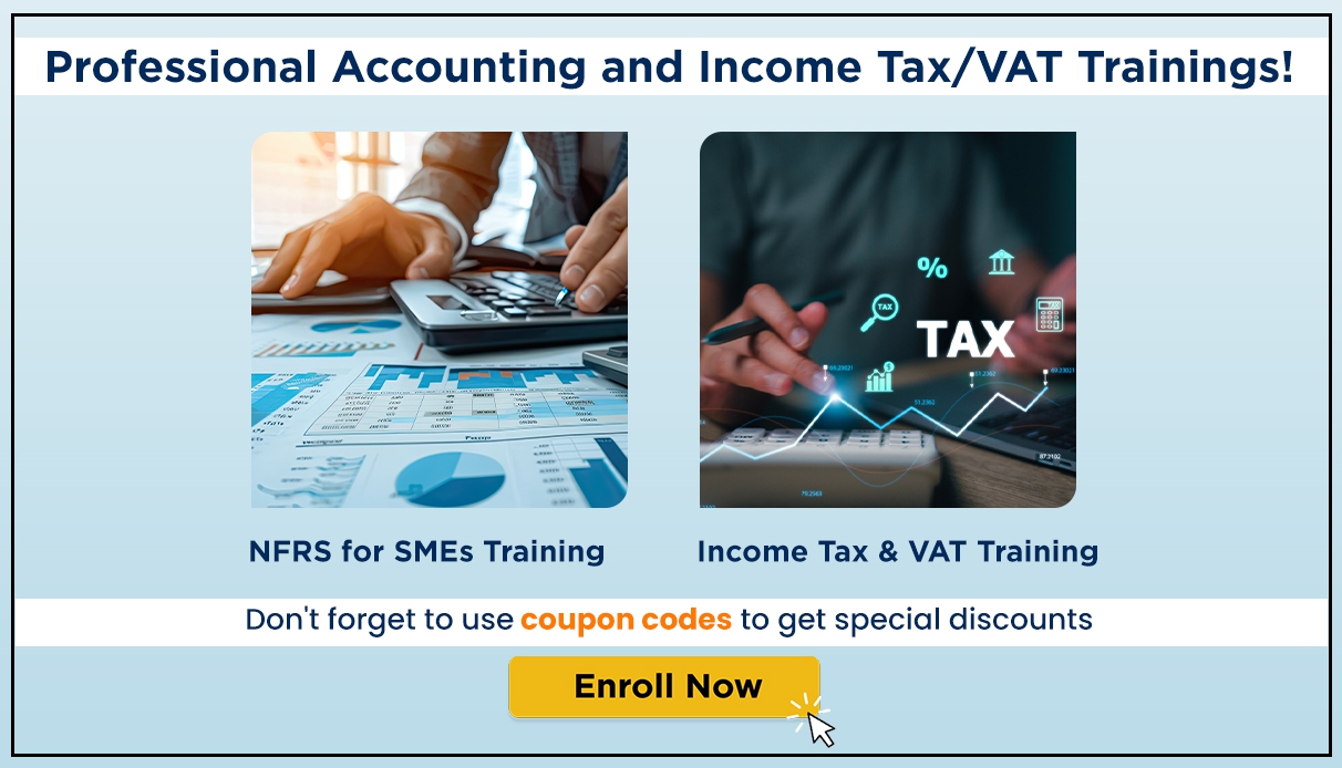 Professional Accounting and Income Tax/VAT Trainings!