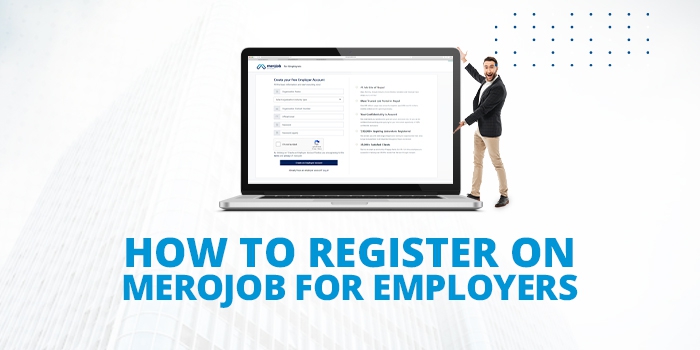 How to register on merojob for Employers