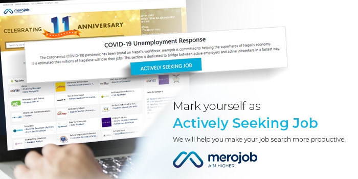 merojob COVID -19 Unemployment Response