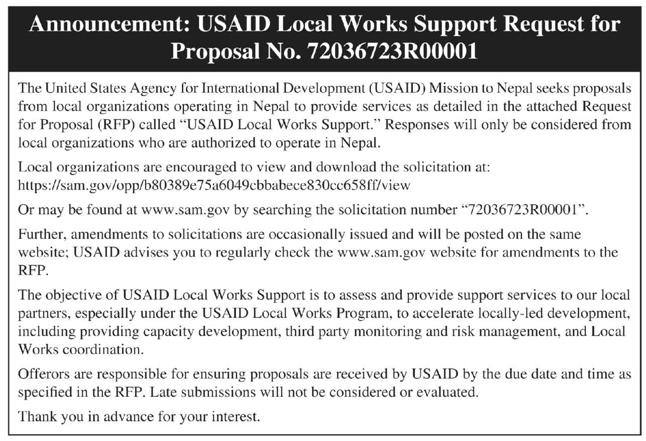USAID Local Works Support