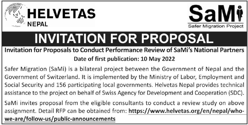 Conduct Performance Review of SaMi's National Partners