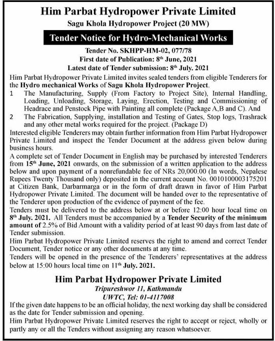 Hydro-Mechanical Works