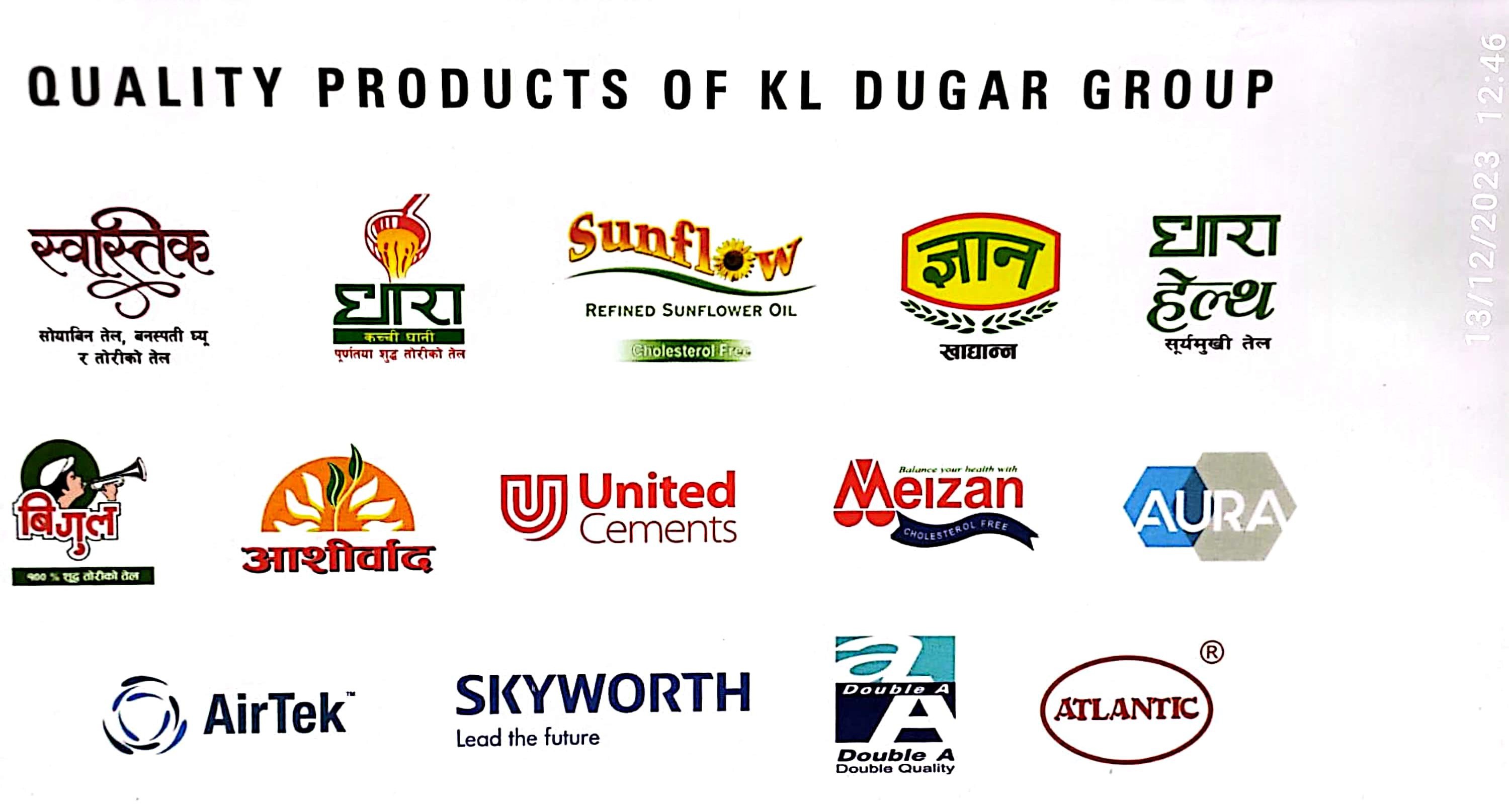 KL Dugar Group banner