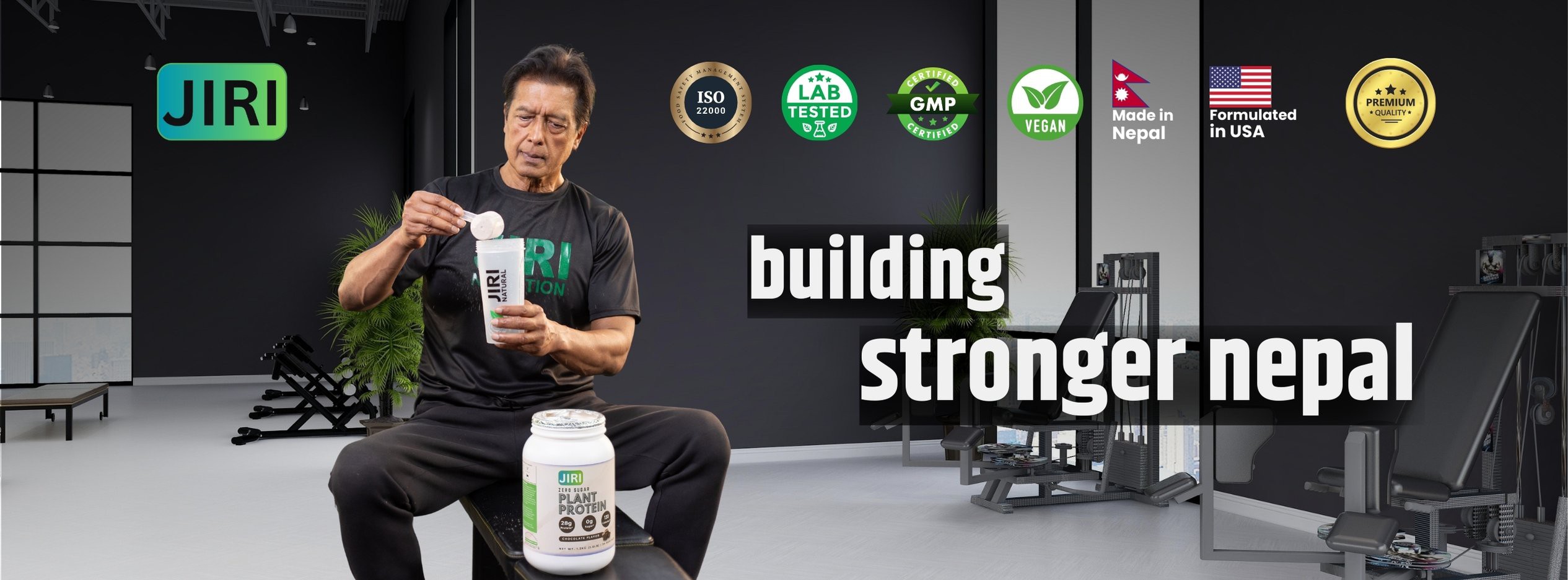 Jiri Nutrition banner