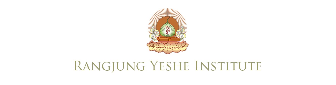 Rangjung Yeshe Institute banner