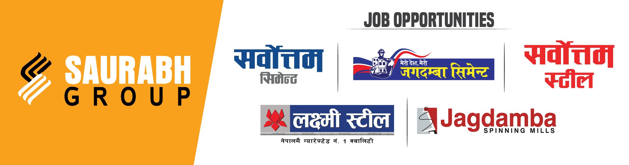 Saurabh Group banner