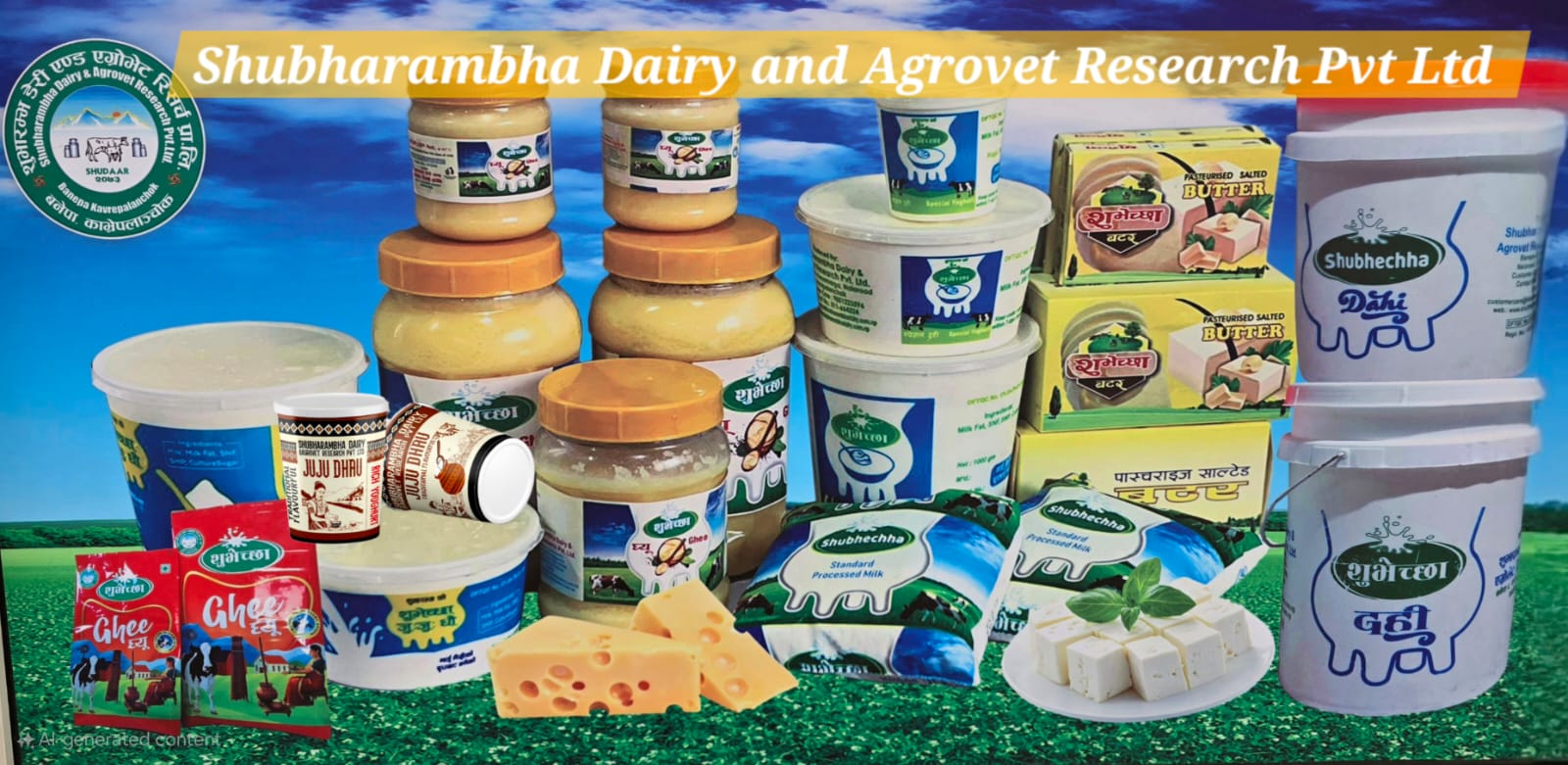 Shubharambha Dairy And Agrovet Research Private Limited. banner