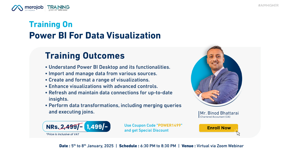 Power BI for Data Visualization Training