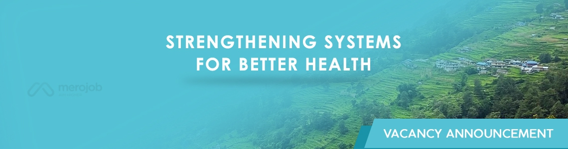 Technical Officer – Health Systems Strengthening