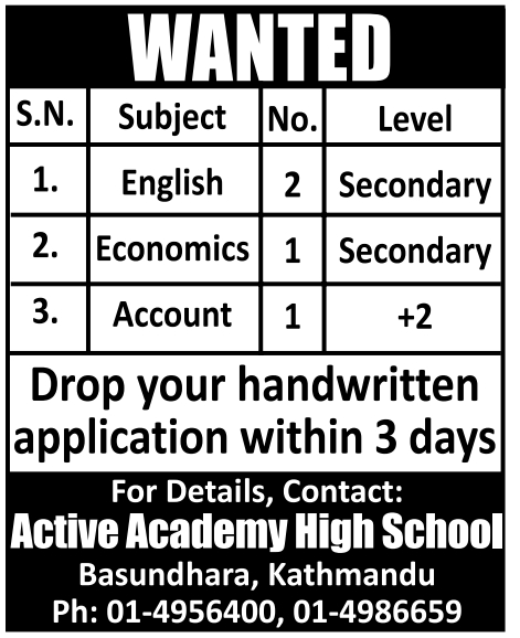 Account Teacher
