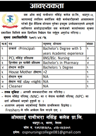 pharmacy instructor