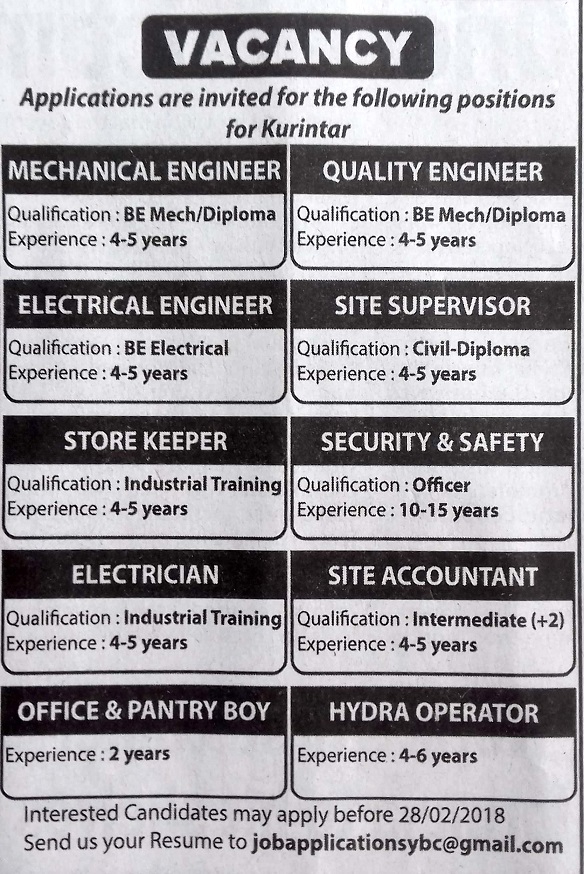 Mechanical Engineer