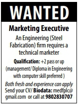 Marketing Executive
