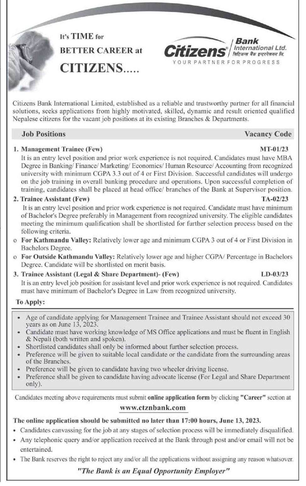 management-trainee-job-vacancy-in-nepal-citizen-bank-international