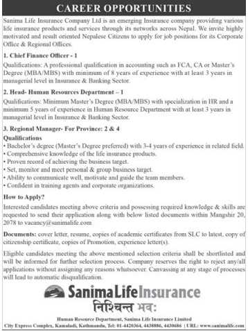 Head- Human Resources Department