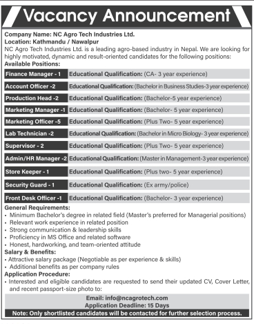 Marketing Officer