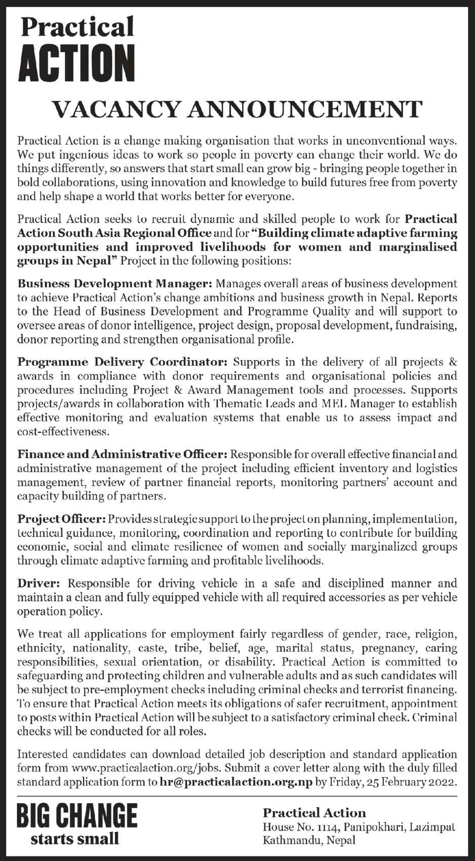 Project Delivery Coordinator Job Description