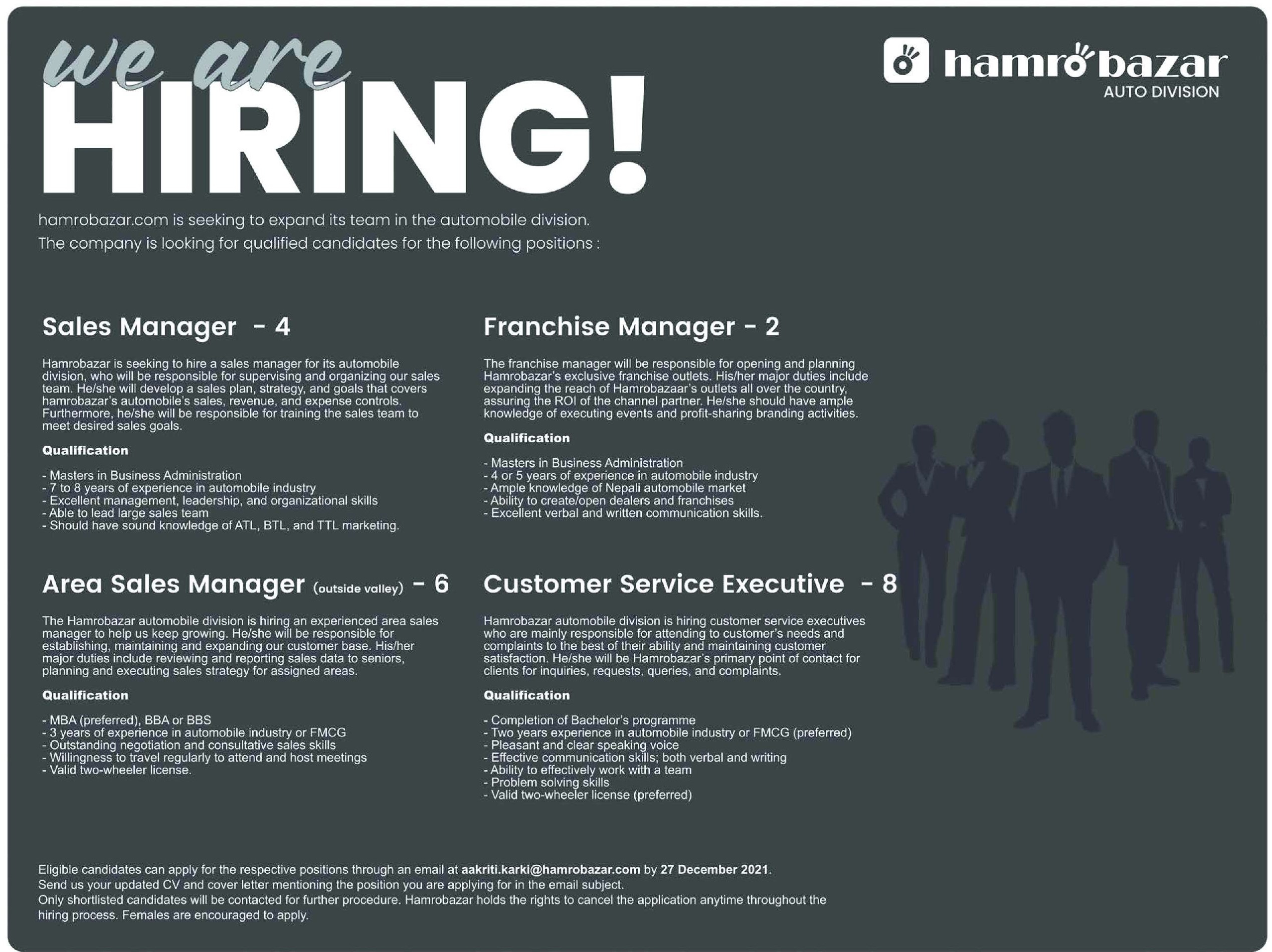 Customer Service Executive