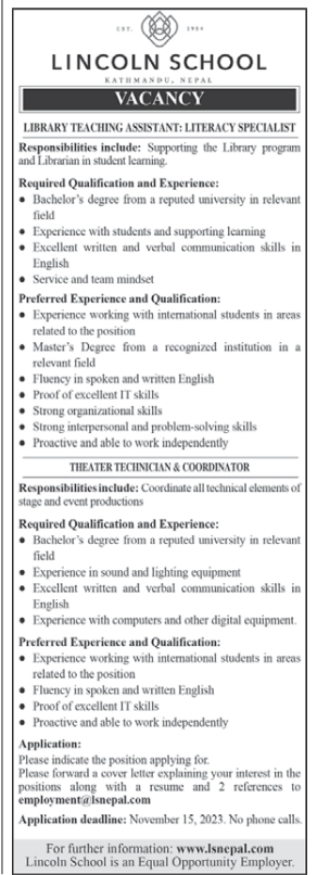 Library Teaching Assistant