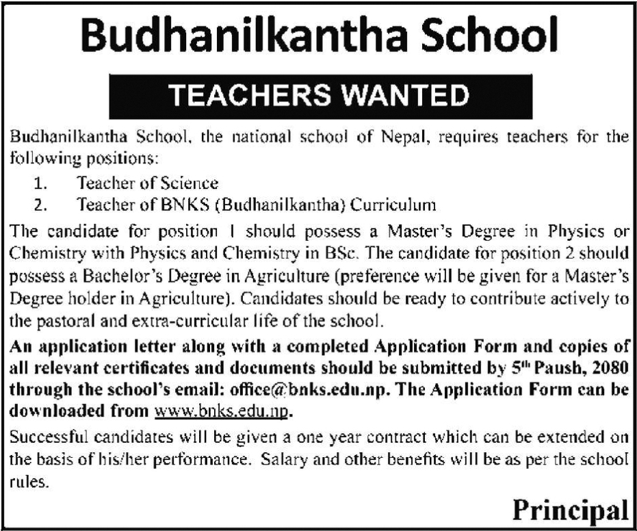 Teacher of Science