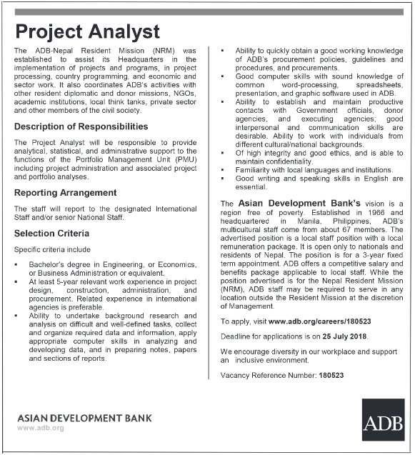 Project Analyst