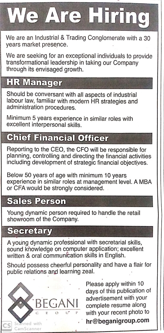 Sales Person