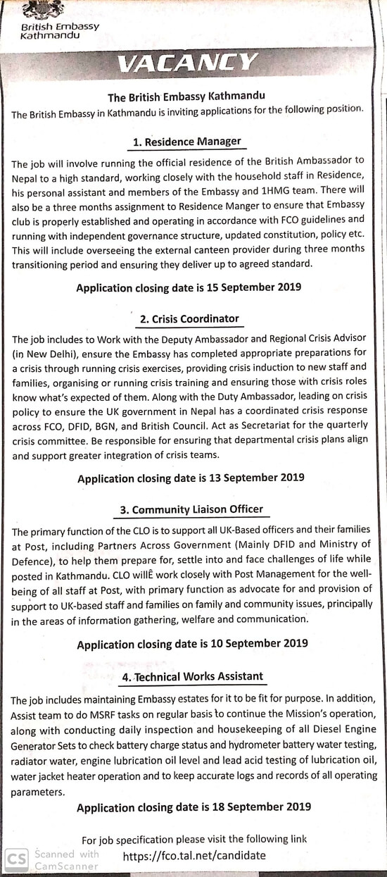 Crisis Coordinator