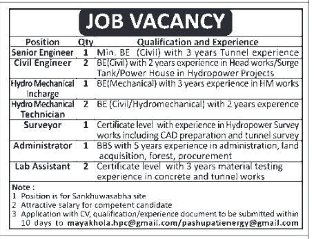 Hydro Mechanical Technician
