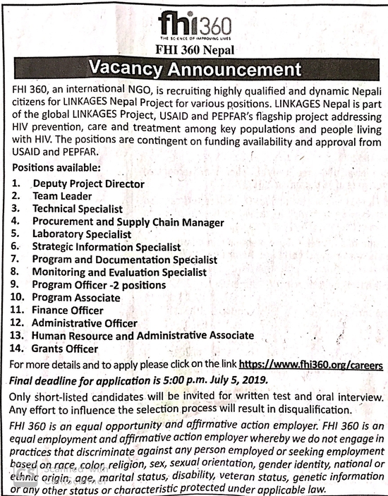 procurement-and-supply-chain-manager-job-vacancy-in-nepal-fhi-360