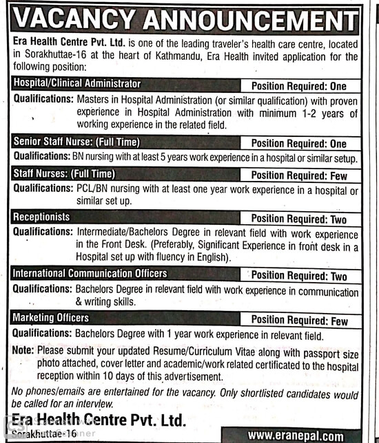 Senior Staff Nurse
