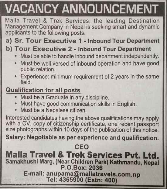 Tour Executive