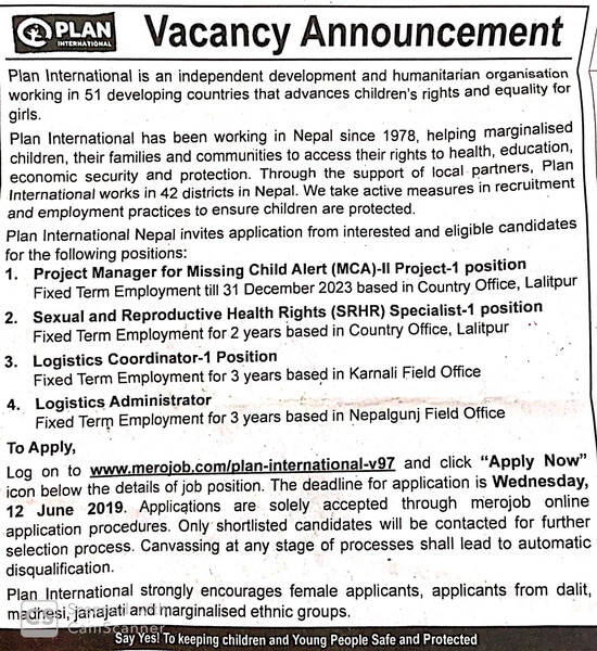 Sexual and Reproductive Health Rights (SRHR) Specialist