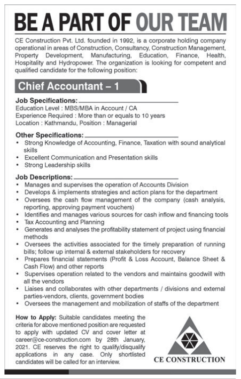 Chief Accountant