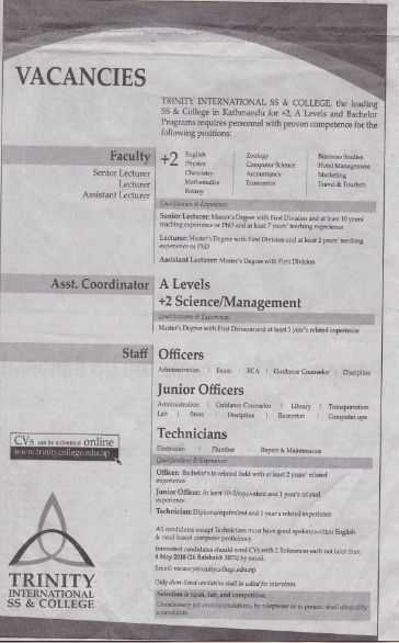 Asst. Coordinator
