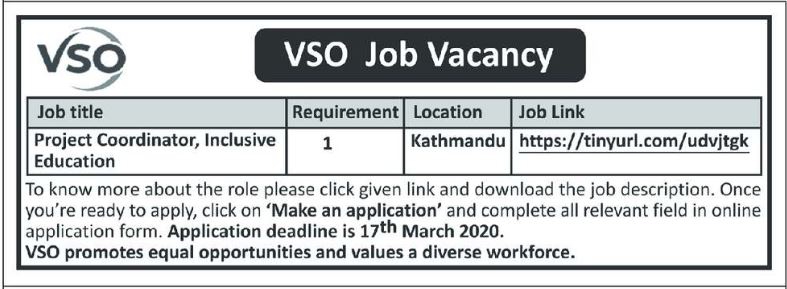 Project Coordinator Inclusive Education