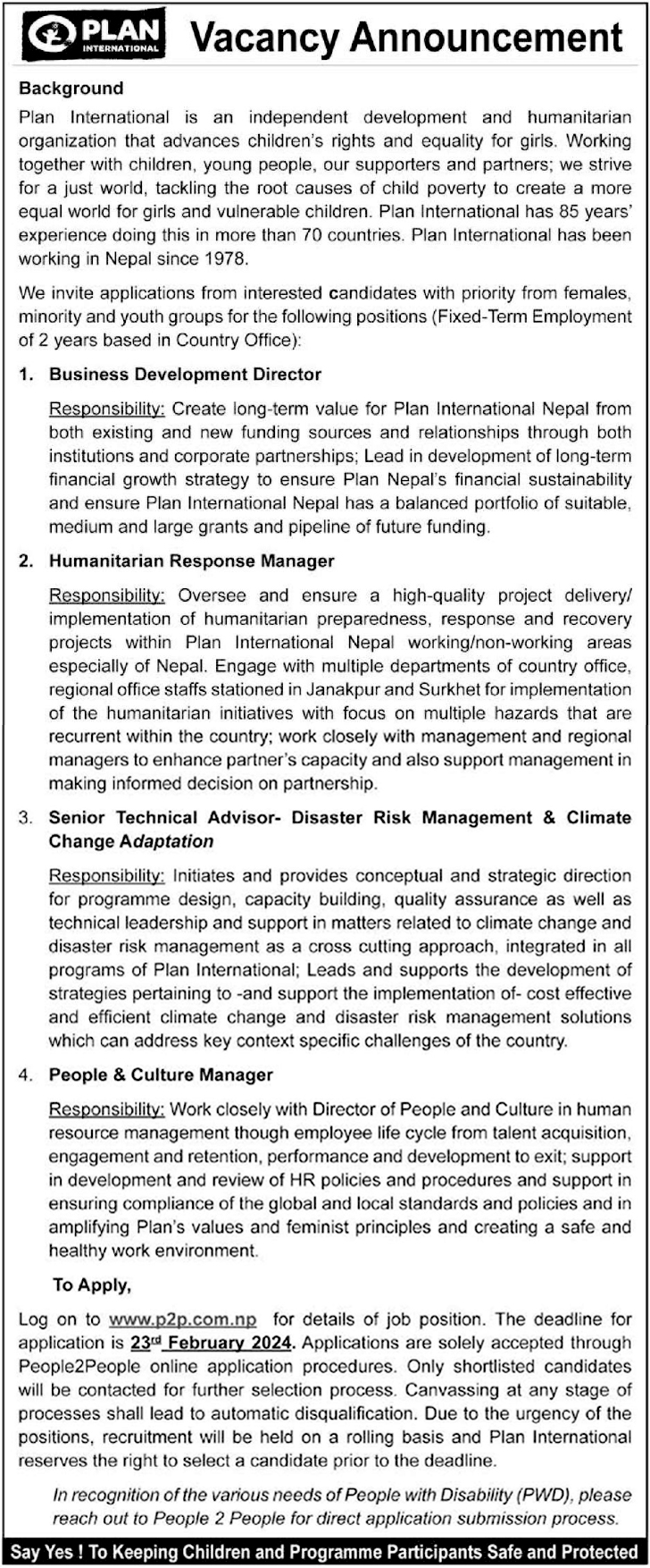 People & Culture Manager
