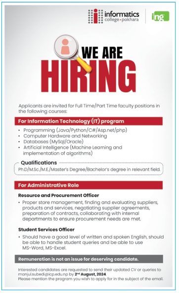 Student Services Officer
